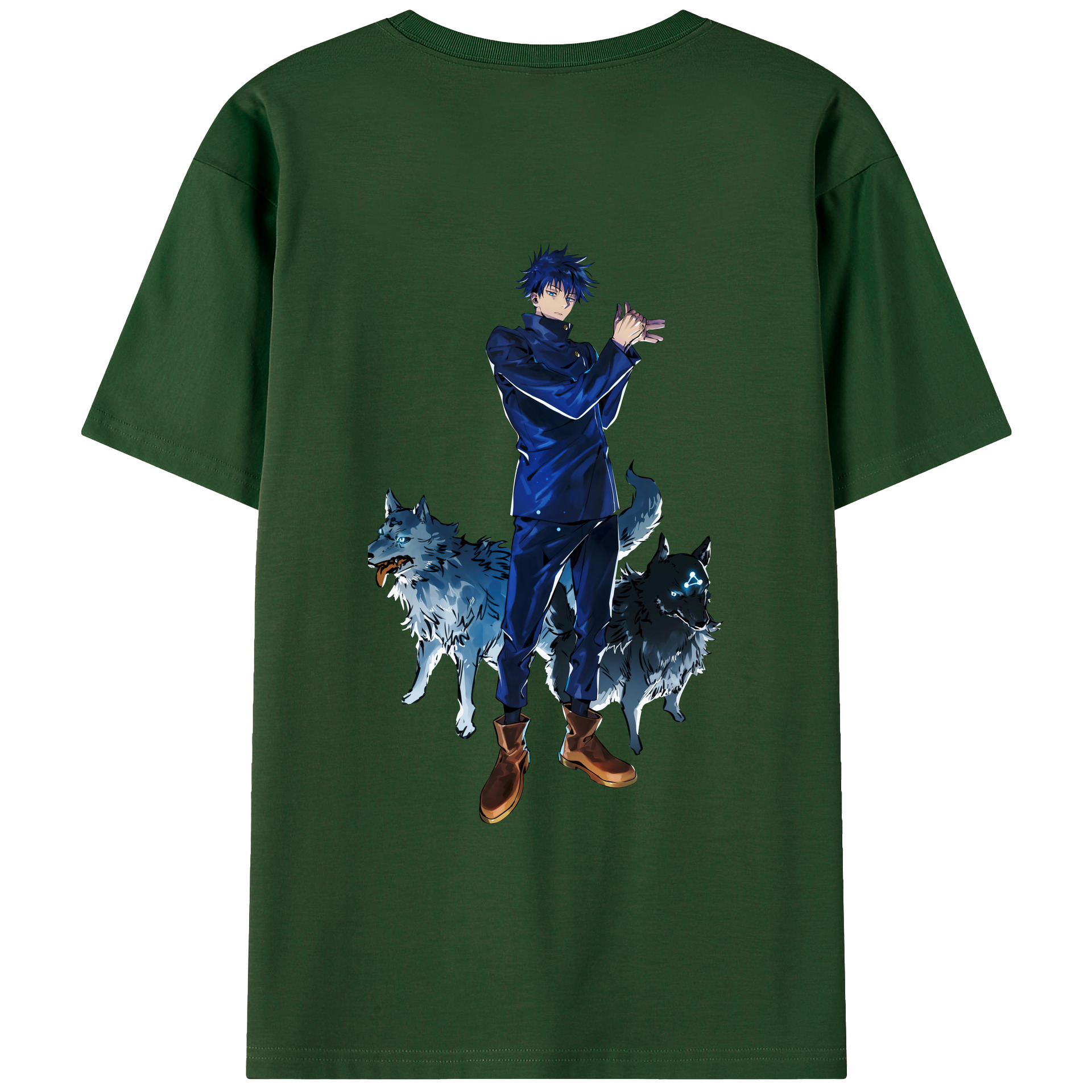 （画像用） 呪術廻戦 Jujutsu Kaisen 綿100％半袖Tシャツ（背面プリント）